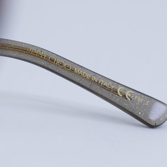 Jimmy Choo NADIA/S 008670 Sunglasses Havana Cat Eye Frame, Brown Lenses - Picture 9 of 9